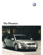 2004 VOLKSWAGEN PHAETON BROCHURE ENGELS, Nieuw, Volkswagen, Author