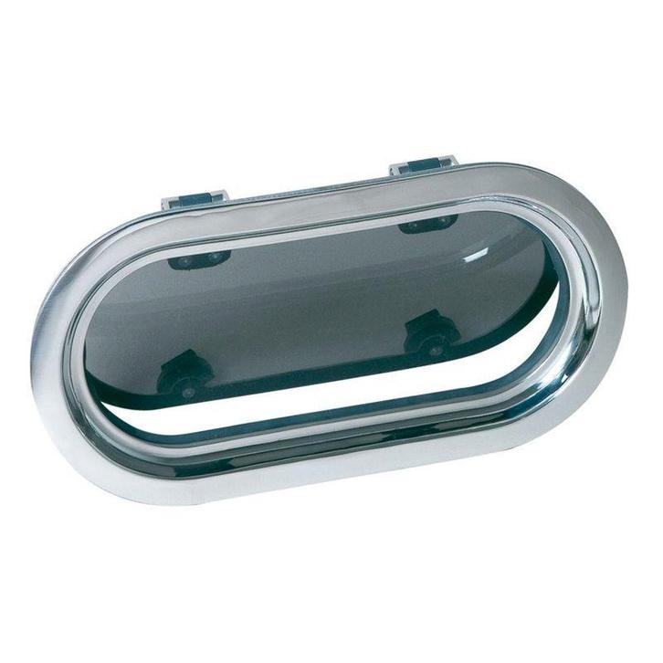 Bieden: Vetus PMS24A2 porthole stainless steel 390 x 199 mm, Watersport en Boten, Bootonderdelen, Kombuis en Sanitair, Nieuw, Zeilboot of Motorboot