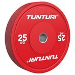Tunturi Platinum Bumper Plate Red, 25kg, Verzenden, Nieuw