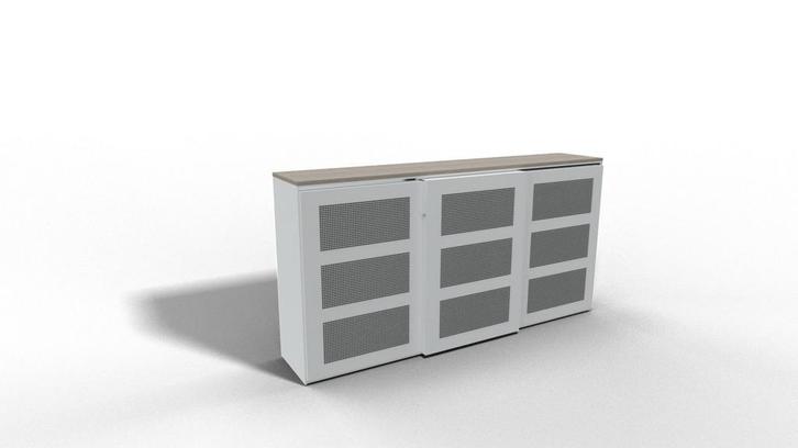 Slide & Go schuifdeurkast, 120x240cm, Zakelijke goederen, Kantoor en Winkelinrichting | Kantoormeubilair en Inrichting, Ophalen of Verzenden