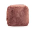 Pouf Mosa - rood | BY-BOO, Huis en Inrichting, Ophalen of Verzenden, Nieuw