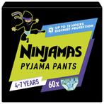 Pampers Ninjamas Nachtluiers Maat 7 (4-7 jaar) Jongen 60 stu, Kinderen en Baby's, Nieuw, Verzenden