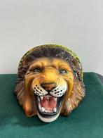 Beeld, Mensola Testa leone - 19 cm - Keramiek, Antiek en Kunst