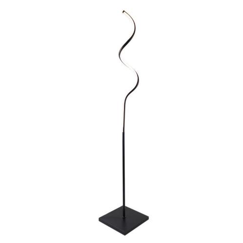 Design vloerlamp zwart, Giorgio, 11W, 3000K LED, Huis en Inrichting, Lampen | Vloerlampen, Nieuw, Metaal, 150 tot 200 cm, Ophalen of Verzenden