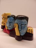 Herman Brood (1946-2001) - sculptuur, Horen Zien en Zwijgen