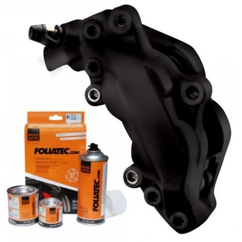 Foliatec Remklauwlakset | midnight zwart mat | 3 Komponenten, Auto diversen, Tuning en Styling, Verzenden