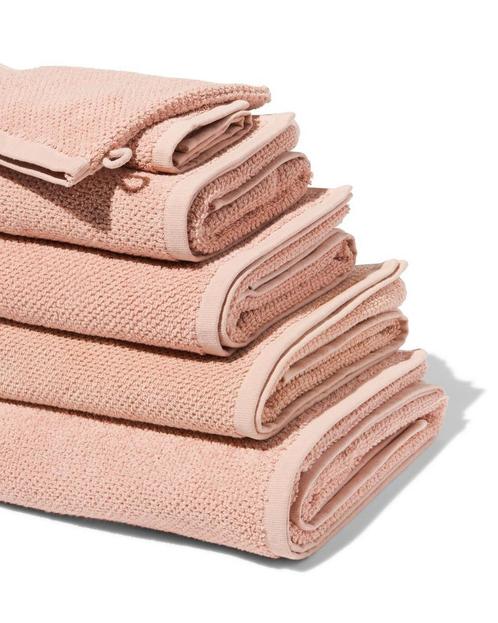 HEMA Handdoeken tweedekans recycled katoen lichtroze, Huis en Inrichting, Badkamer | Badtextiel en Accessoires, Nieuw, Verzenden
