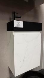 OUTLET – Complete Fonteinset Wit | Meubelkast en Wastafel, Huis en Inrichting, Badkamer | Badkamermeubels, Minder dan 50 cm, Nieuw