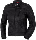 Bogotto Chicago Retro Ladies Black Leather Motorcycle Jacket, Jas | textiel, Verzenden, Dames, Nieuw met kaartje