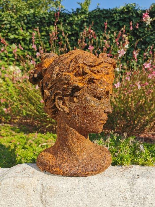 Beeldje - Lady bust - Gietijzer, Antiek en Kunst, Curiosa en Brocante