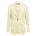Marc Aurel • gele blazer met een knoop • 36, Marc Aurel, Verzenden, Geel, Nieuw