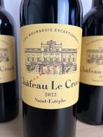 2022 Château Le Crock - Saint-Estèphe Cru Bourgeois - 6, Verzamelen, Nieuw
