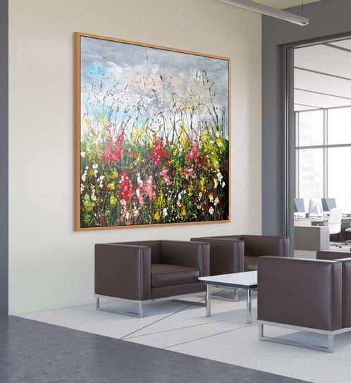 Irina Morisch - Lets dance, my darling Nr.19 - square XXL-, Antiek en Kunst, Kunst | Schilderijen | Modern