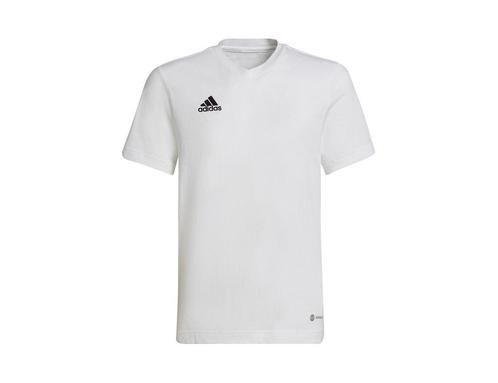 adidas - Entrada 22 Tee Youth - Katoenen T-shirt - 140, Sport en Fitness, Voetbal