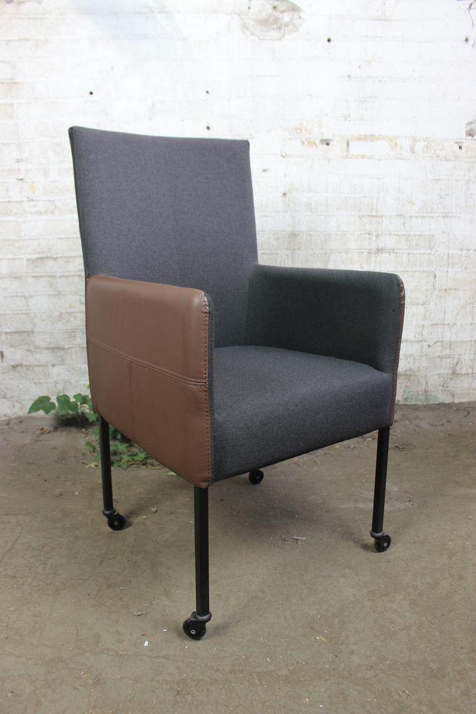 Just Design | Vergaderstoel | Tweedehands kunstleder | VS141, Huis en Inrichting, Bureaus, Gebruikt, Verzenden