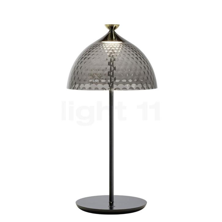 Kartell Pumo Lamp Tafellamp LED, rook/zwart (Tafellampen), Huis en Inrichting, Lampen | Tafellampen, Nieuw, Verzenden