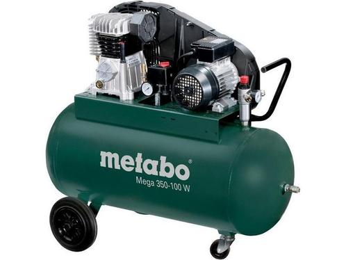 Metabo Mega 350-100 W - Compressor - Oliegesmeerd 10 bar, Huis en Inrichting, Woonaccessoires | Overige, Zo goed als nieuw, Verzenden