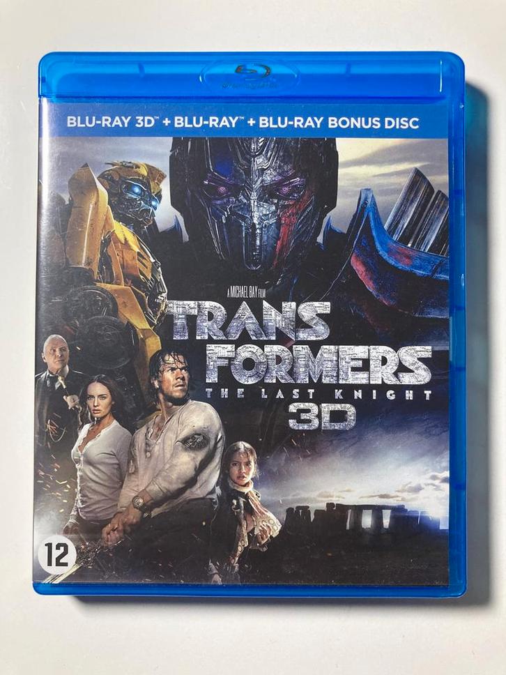 TRANSFORMERS THE LAST KNIGHT (2D + 3D) (BLURAY), Cd's en Dvd's, Blu-ray, Gebruikt, Verzenden