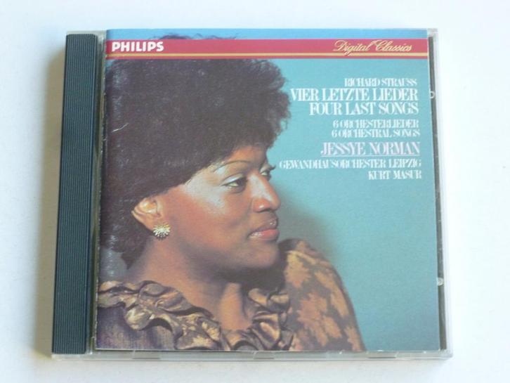 Richard Strauss - Vier Letzte Lieder / Jessye Norman, Cd's en Dvd's, Cd's | Klassiek, Zo goed als nieuw, Verzenden