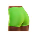 Neon hotpants groen, Verzenden, Nieuw, Feestartikel