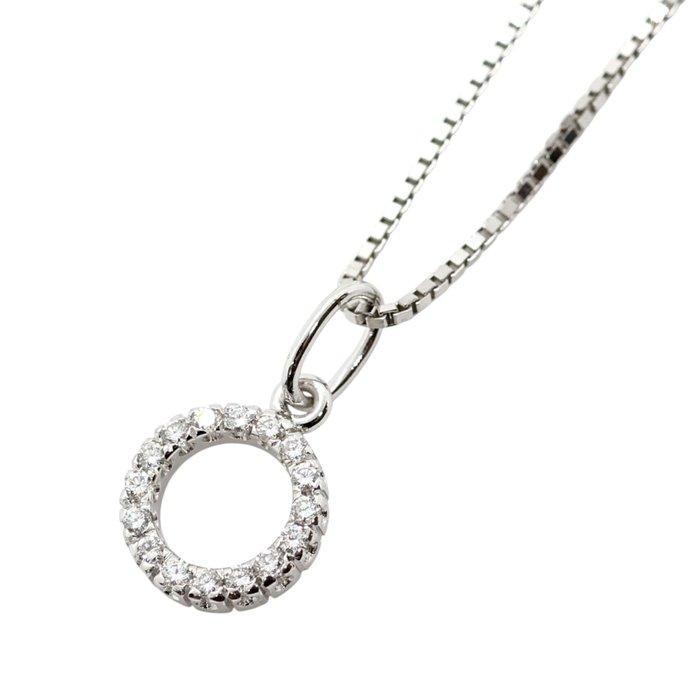 Gucci - Ketting met hanger - 18 karaat Witgoud - Diamanten, Sieraden, Tassen en Uiterlijk, Antieke sieraden