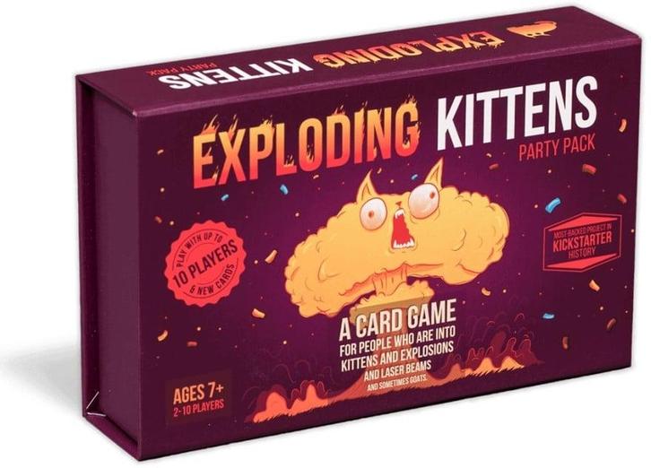 Exploding Kittens Party Pack | Exploding Kittens -, Hobby en Vrije tijd, Gezelschapsspellen | Kaartspellen, Nieuw, Verzenden