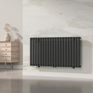[neu.haus] Designradiator Nore 60x120x5,6 cm zwart beschikbaar voor biedingen