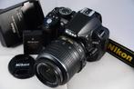 Nikon D3100 met 18-55mm VR kitlens TOP STAAT 5119 clicks!, Gebruikt, Spiegelreflex, Ophalen of Verzenden, Nikon