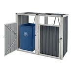 [pro.tec] Containerombouw Tarbek antraciet 121x146x82 cm, Verzenden, Nieuw