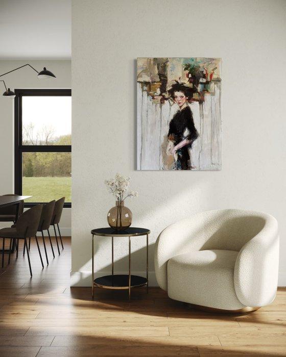 Nan Laar - Waar Ze Niet Over Praat, Antiek en Kunst, Kunst | Schilderijen | Modern