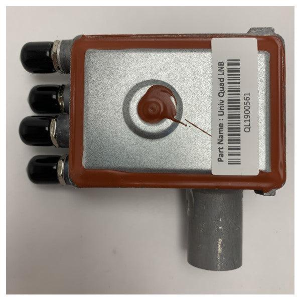 Bieden: Intellian Universal Quad VSAT LNB S2-0802, Watersport en Boten, Navigatiemiddelen en Scheepselektronica, Kabel of Apparatuur