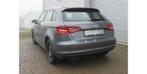 FOX Audi A3 - 8V Sportback einddemper eenzijdig - 2x80 type, Auto-onderdelen, Uitlaatsystemen, Verzenden, Nieuw