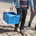 Sunware Square Vouwkrat Blauw 32 liter 49x36x24.5cm Set van, Ophalen of Verzenden, Nieuw