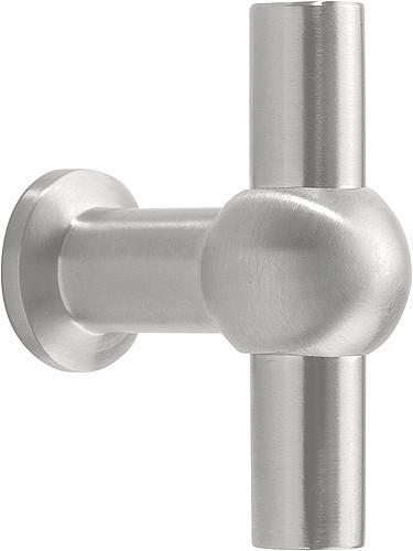 Meubelknop FERROVIA FV195 mat rvs 50 mm, Doe-het-zelf en Verbouw, Hang- en Sluitwerk, Verzenden
