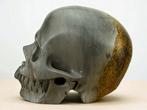 Picture Jasper Skull museumkwaliteit Gesneden schedel -, Antiek en Kunst