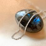Platina anker schakel ketting | 42 cm (unisex) (unisex), Sieraden, Tassen en Uiterlijk, Kettingen, Ophalen of Verzenden, Gebruikt