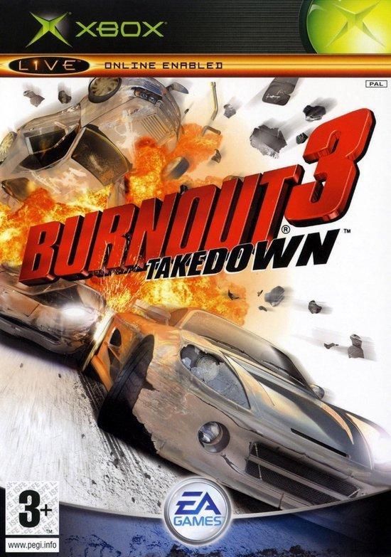 Xbox Classic Burnout 3: Takedown, Spelcomputers en Games, Games | Xbox Original, Zo goed als nieuw, Verzenden