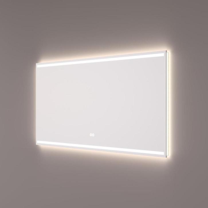 HIPP Design spiegel met LED-Banen en Indirecte, Huis en Inrichting, Woonaccessoires | Spiegels, Nieuw, Ophalen of Verzenden