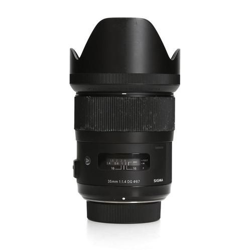 Sigma 35mm F1.4 DG HSM Art - Nikon F, Audio, Tv en Foto, Fotografie | Lenzen en Objectieven, Zo goed als nieuw, Ophalen of Verzenden