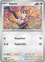 Aipom 137/167 reverse holo Twilight Masquerade, Hobby en Vrije tijd, Verzamelkaartspellen | Pokémon, Ophalen of Verzenden, Nieuw
