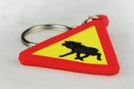 Sleutelhanger waarschuwingsbord Eland, Ophalen of Verzenden, Nieuw