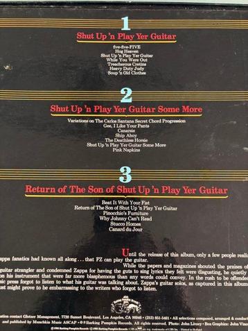 Frank Zappa - Shut Up N Play Yer Guitar - 3 x LP album beschikbaar voor biedingen