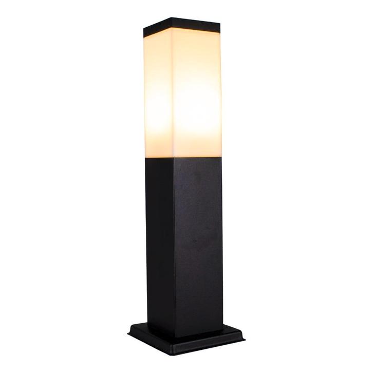 Moderne staande buitenlamp zwart 45 cm IP44 | Havana, Tuin en Terras, Buitenverlichting, Staande lamp, Nieuw, Ophalen of Verzenden