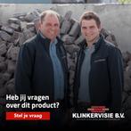 Oude gebakken keiformaten rood-paars-bruin ( op pallets ), Tuin en Terras, Tegels en Klinkers, Ophalen of Verzenden, Gebruikt