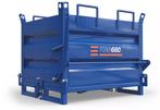 Bulkcontainer Voor Vorkheftruck En Kranen (410 Liter), Ophalen of Verzenden