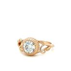 Ring - 14 karaat Roségoud - 1.28ct. tw. Diamant (Natuurlijk), Nieuw