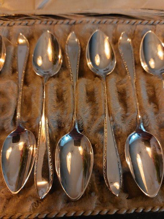 Gerritsen & Van Kempen - Theelepel (12) - .835 zilver, Antiek en Kunst, Antiek | Goud en Zilver
