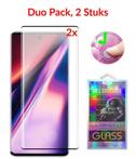 2 STUKS Galaxy Note 20 Ultra 3D Tempered Glass Screenprotect