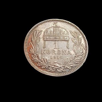 Europa. Lot of 2 coins: 1 Lev 1912 & 1 Korona 1915 (Zonder beschikbaar voor biedingen
