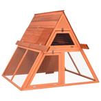 vidaXL Konijnenhok 152x127x109,5 cm massief vurenhout, Dieren en Toebehoren, Knaagdieren en Konijnen | Hokken en Kooien, Verzenden